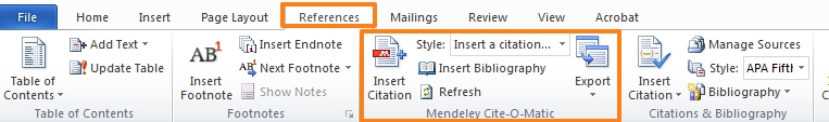 how to remove mendeley from word